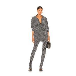 Norma Kamali Oversized NK shirt & leggings